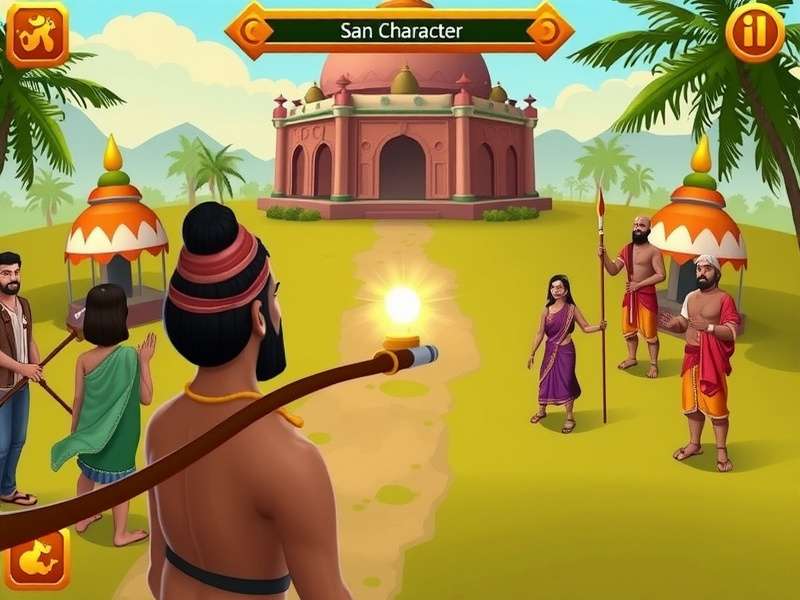 Indian Spiritual Quest Character Selection