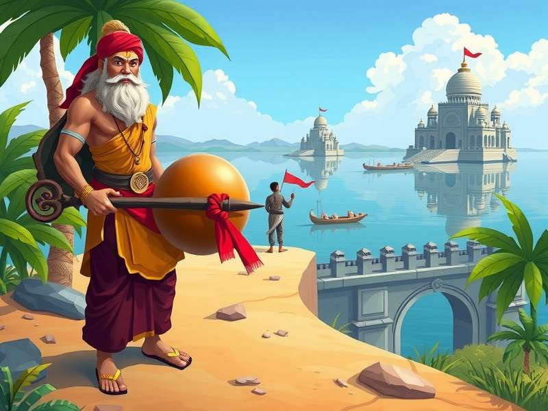 Indian Spiritual Quest Game World